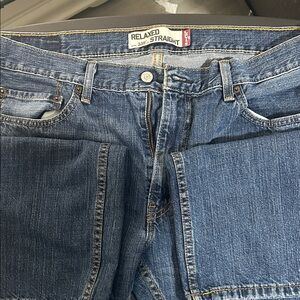 Levi's Classic Blue Denim Jeans